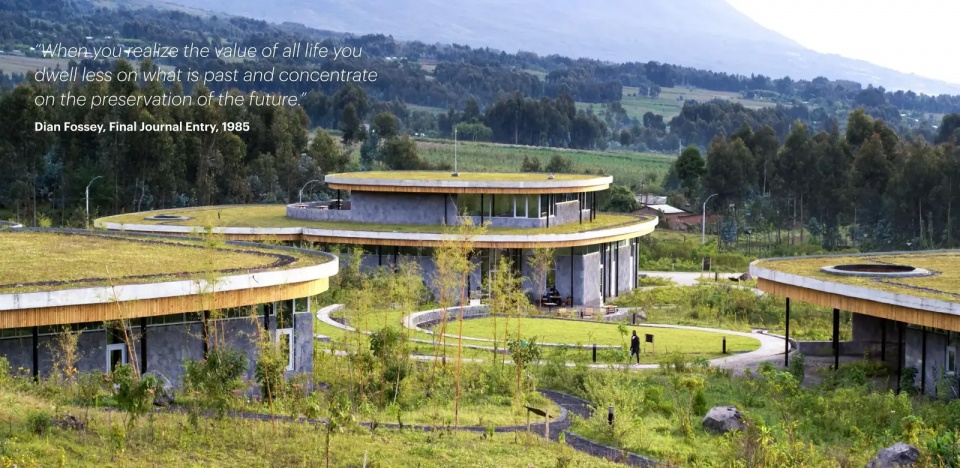 2025 asla general design award of honor the ellen degeneres campus for the dian fossey fund mass design group tenxten