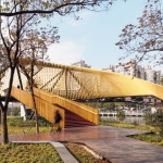 百穗桥——青浦南箐园北侧人行桥，上海 / 致正建筑工作室 + 博风建筑
