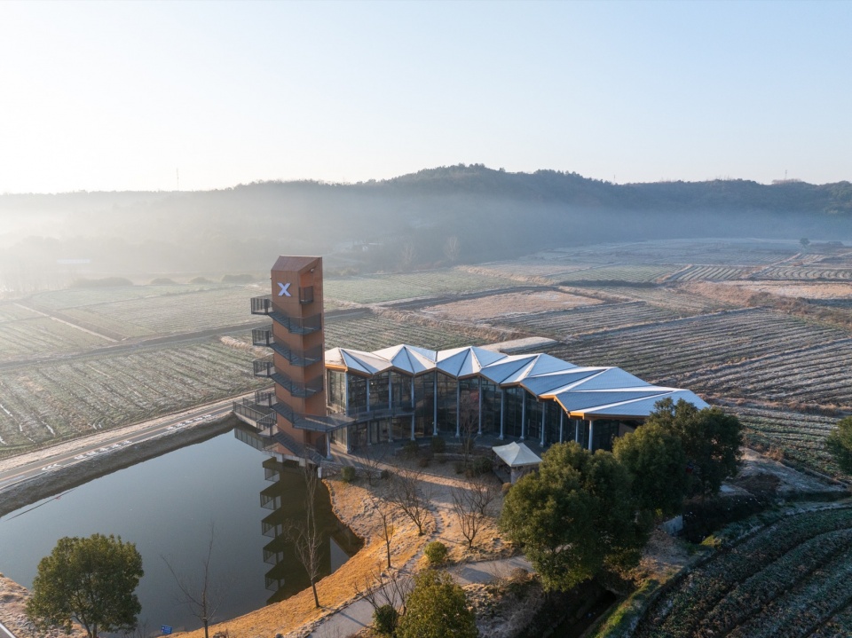 The Tower of Rippling Water Dangyang Daoyi Man Village Experience Pavillion