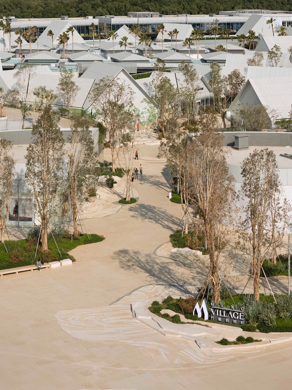 MIXC VILLAGE Landscape Design by Change Studio