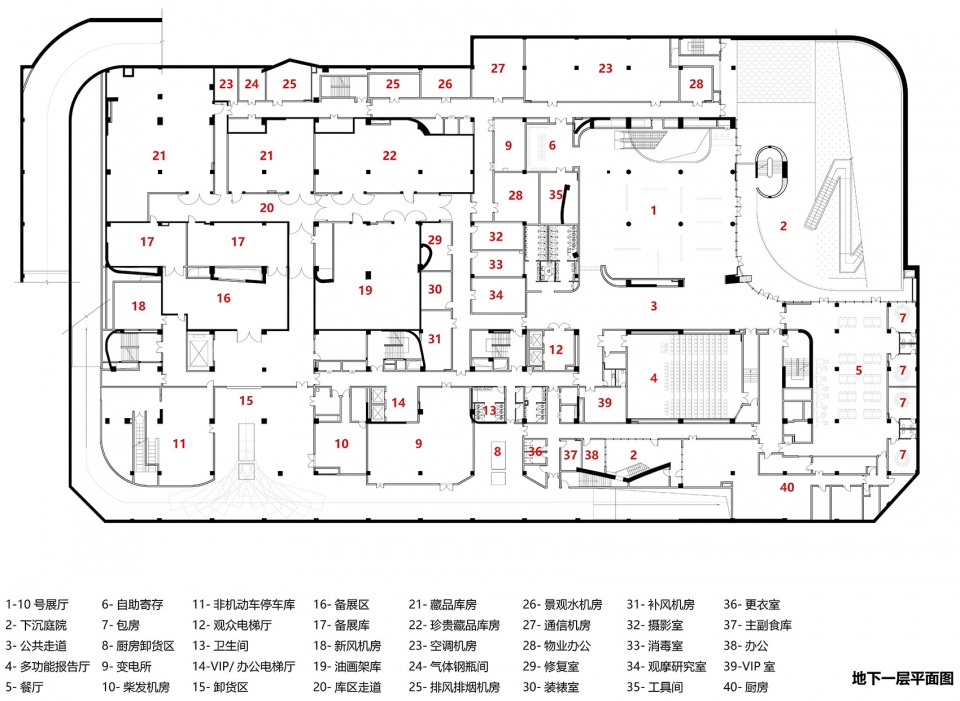 Hefei Art museum by Tongji Architectural Design