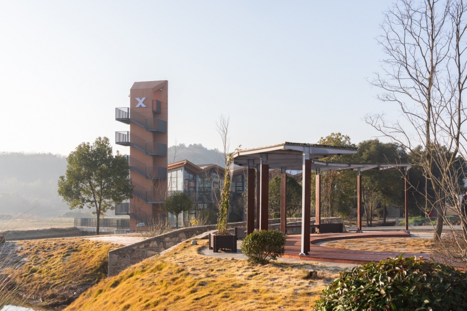 The Tower of Rippling Water Dangyang Daoyi Man Village Experience Pavillion
