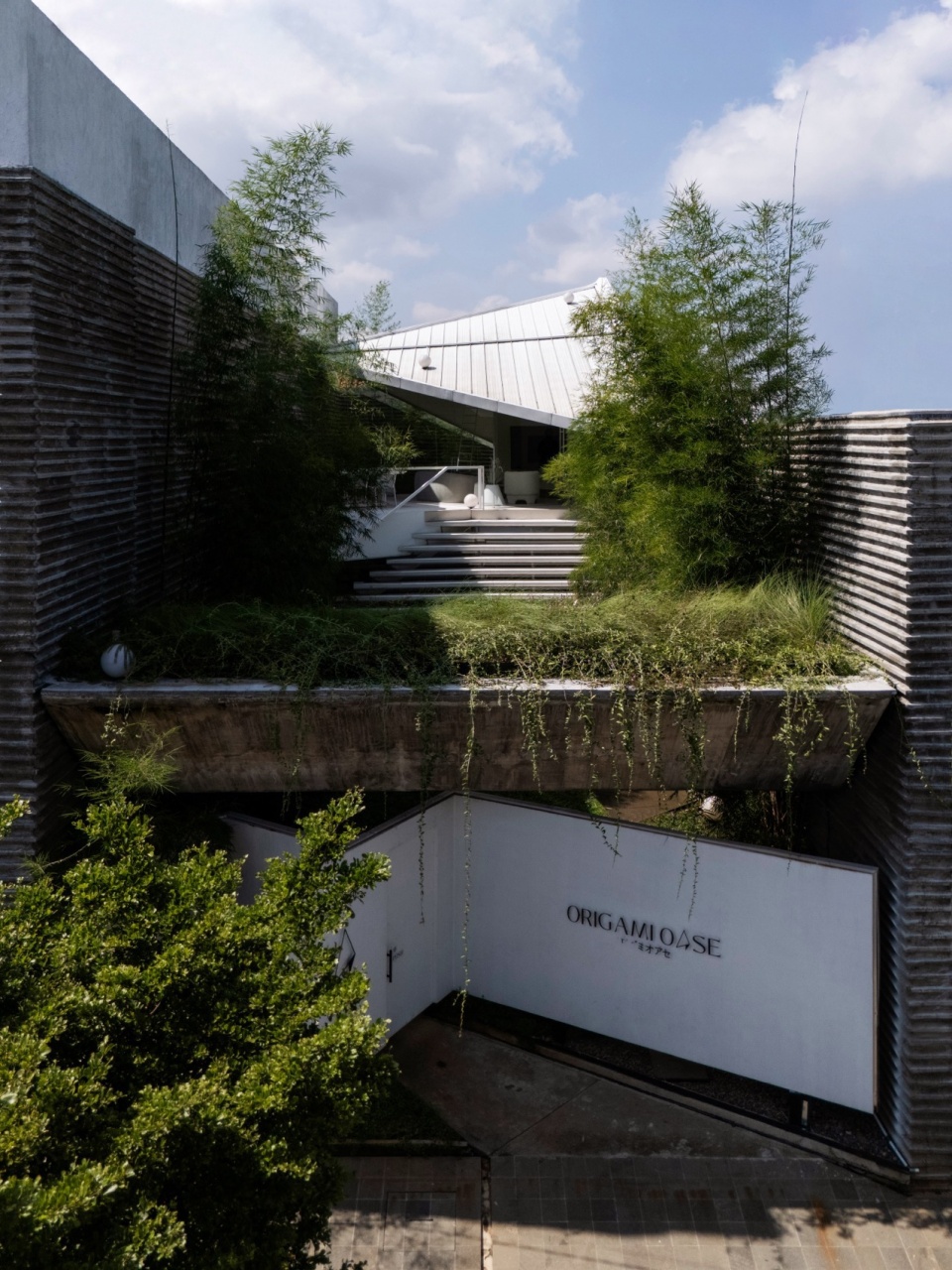 folded rooms garden by radar