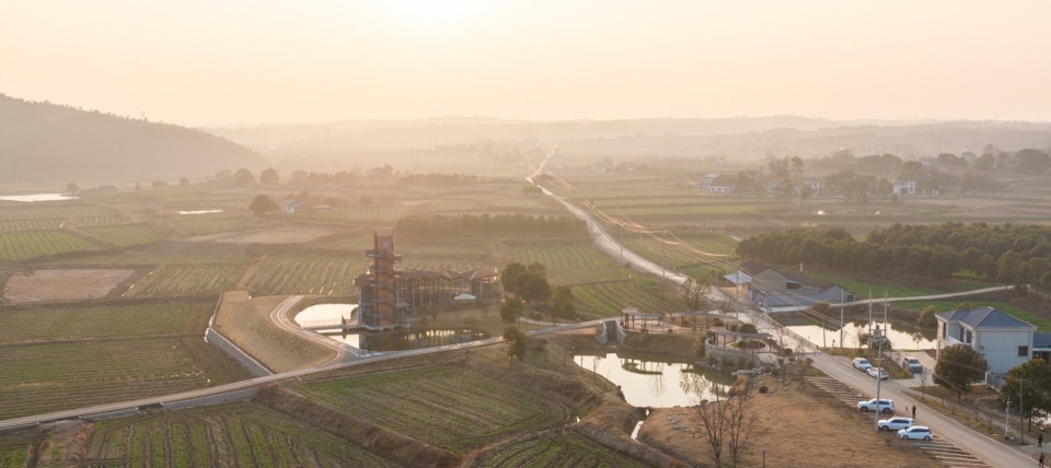 The Tower of Rippling Water Dangyang Daoyi Man Village Experience Pavillion
