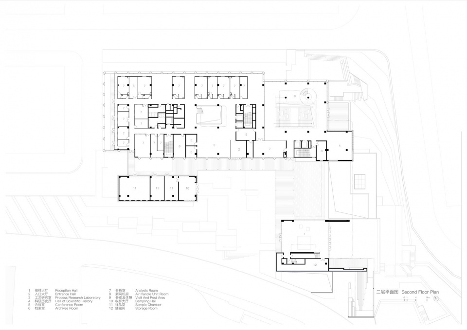 Langjiu Group Quality Research Institute by TEKTONN ARCHITECTS
