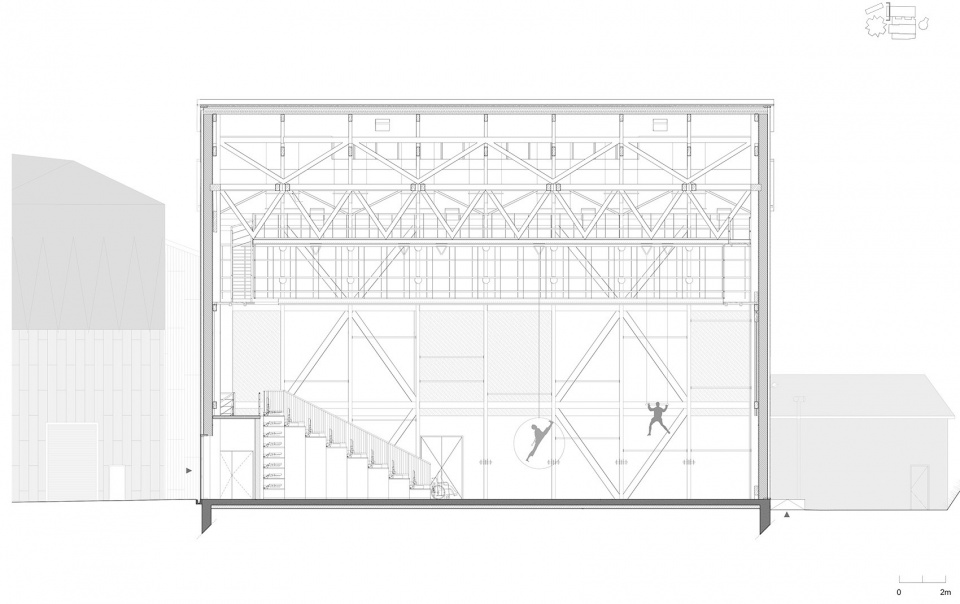Restructuring and Extension of the Académie Fratellini by Atelier du Pont
