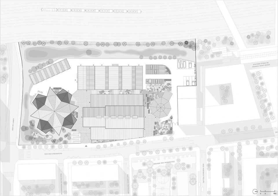 Restructuring and Extension of the Académie Fratellini by Atelier du Pont