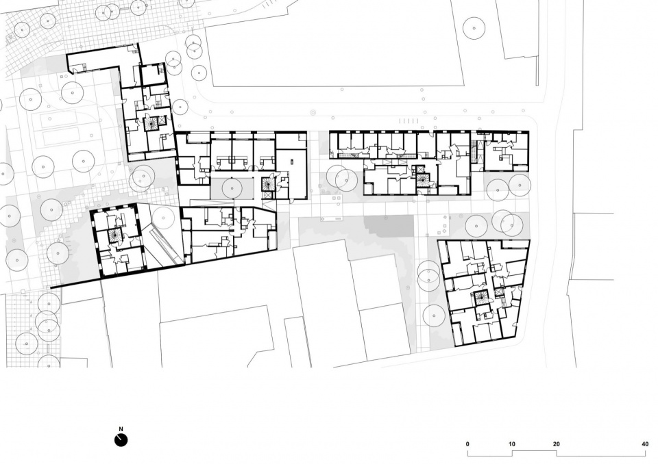 63 housing units by OLGGA