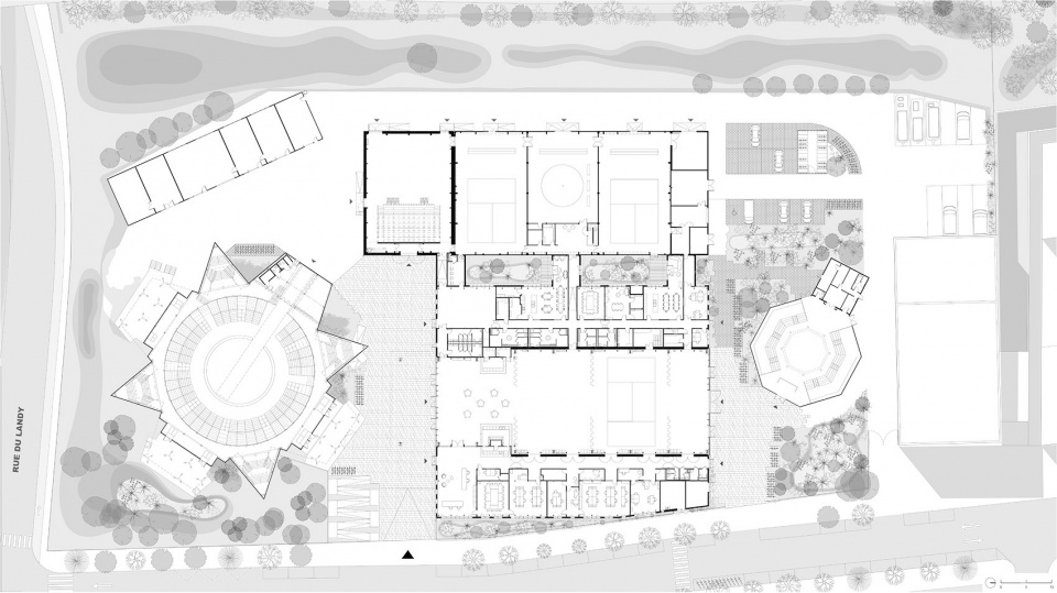 Restructuring and Extension of the Académie Fratellini by Atelier du Pont