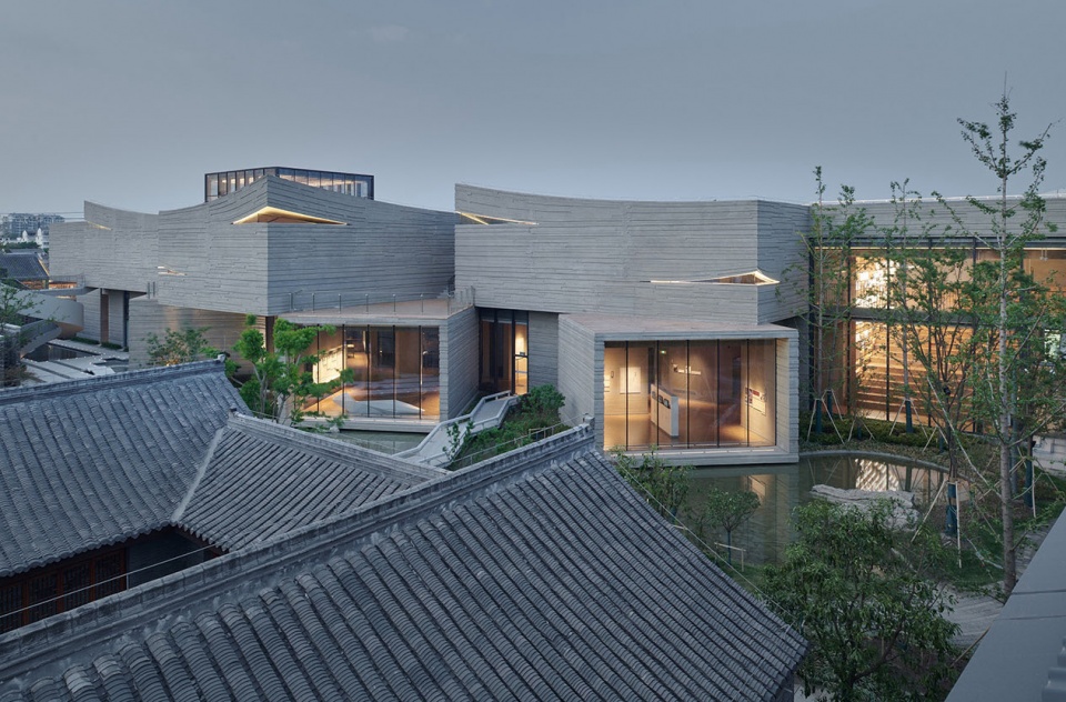 cultural characteristic block of wang zengqi memorial hall china by tjad