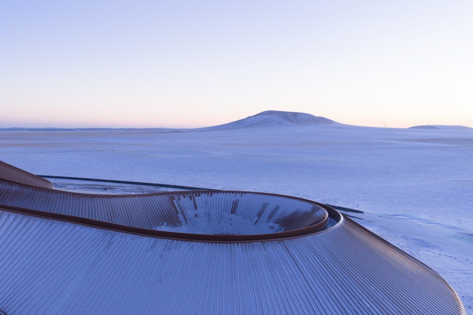 Volcano In Visitor Center by PLAT ASIA