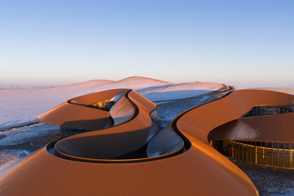 Volcano In Visitor Center by PLAT ASIA