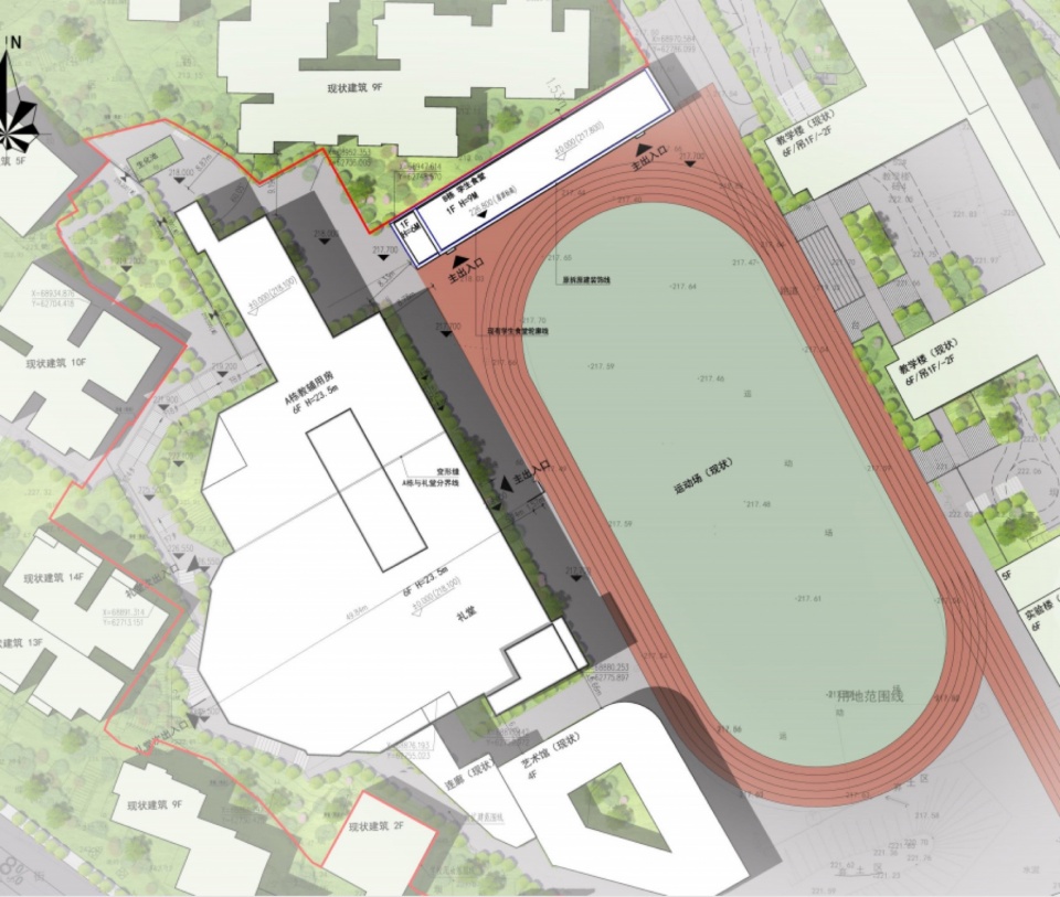 landscape transformation of zhangjiagarden campus bashu secondary school by aofan design