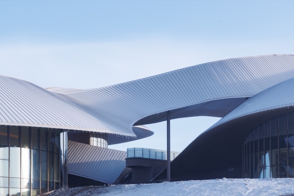 Volcano In Visitor Center by PLAT ASIA