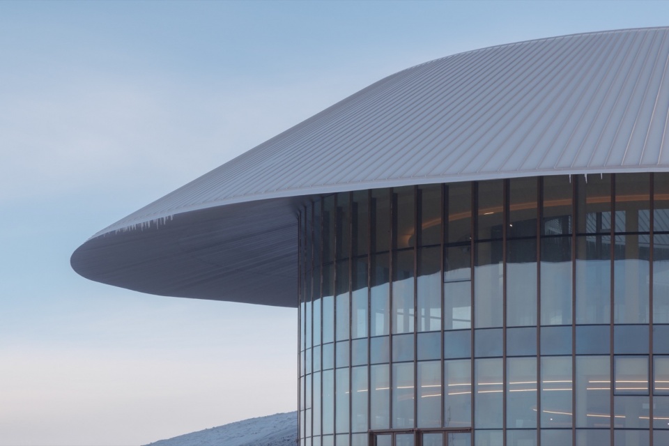 Volcano In Visitor Center by PLAT ASIA