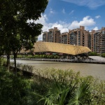 百穗桥——青浦南箐园北侧人行桥，上海 / 致正建筑工作室 + 博风建筑