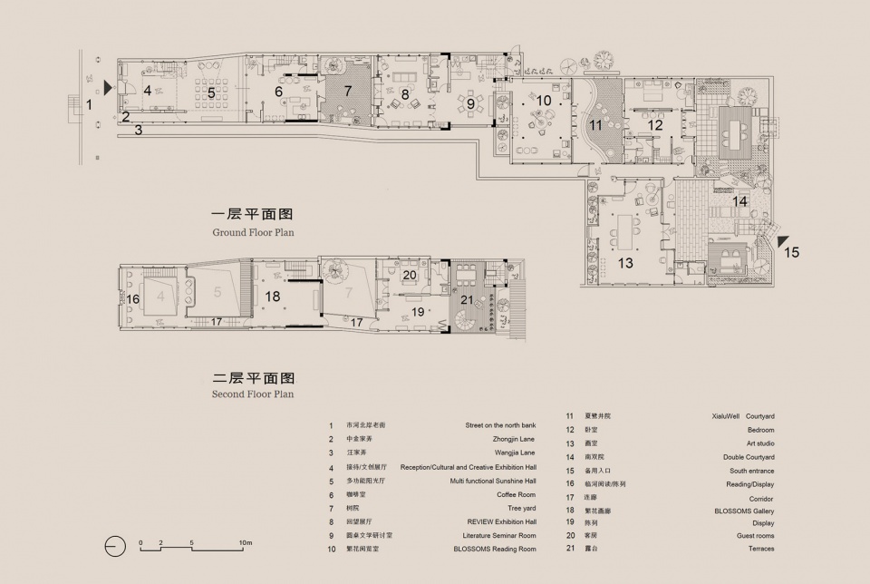 Blossoms Study Zhongjin Lane Renovation by SDTD