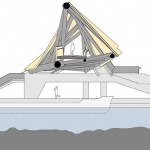 百穗桥——青浦南箐园北侧人行桥，上海 / 致正建筑工作室 + 博风建筑