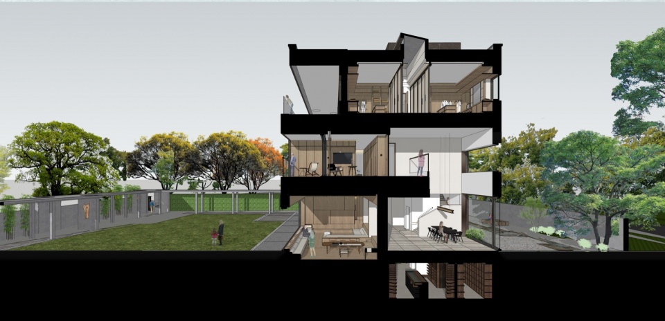 Chen Residence Changsha by Leeko Architects