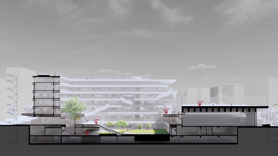Shenzhen Futian Lvzhou Primary School by CCDI DongXiYing Studio