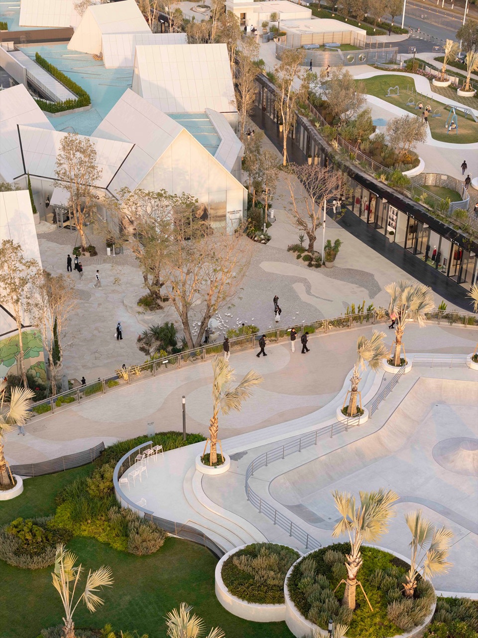 MIXC VILLAGE Landscape Design by Change Studio