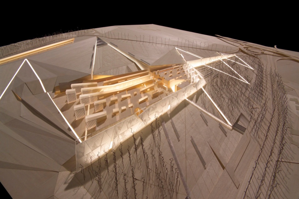 grand egyptian museum by heneghan peng architects