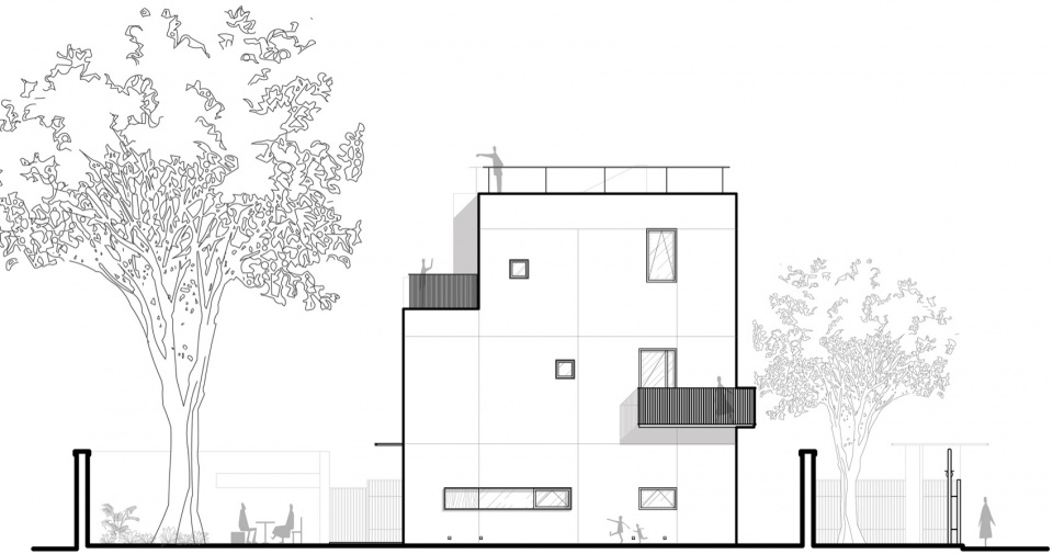 east courtyard by benzhe architecture design