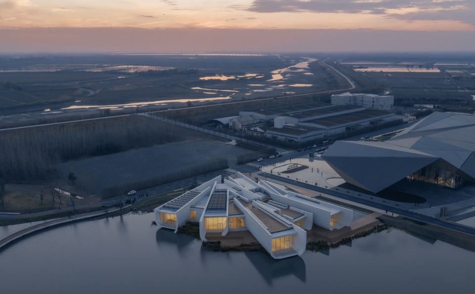Chenhu Wetland Art Center by Trace Architecture Office