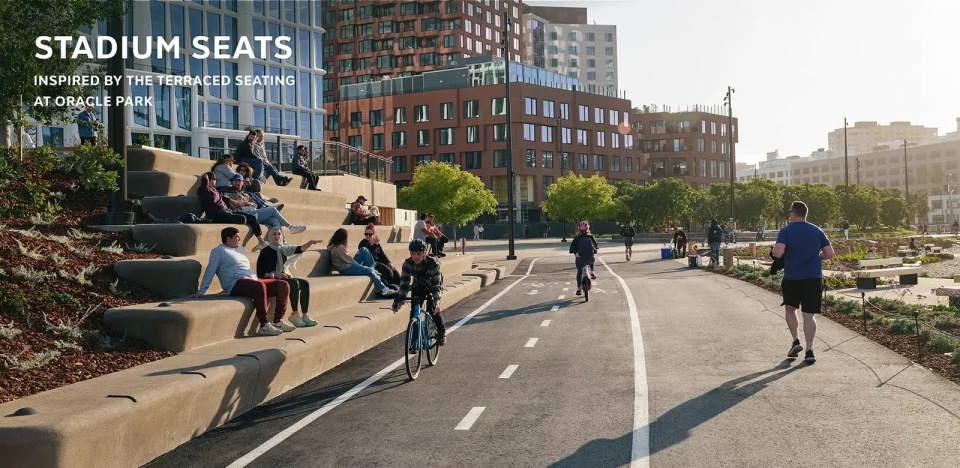2025 asla urban design award of honor china basin park scape