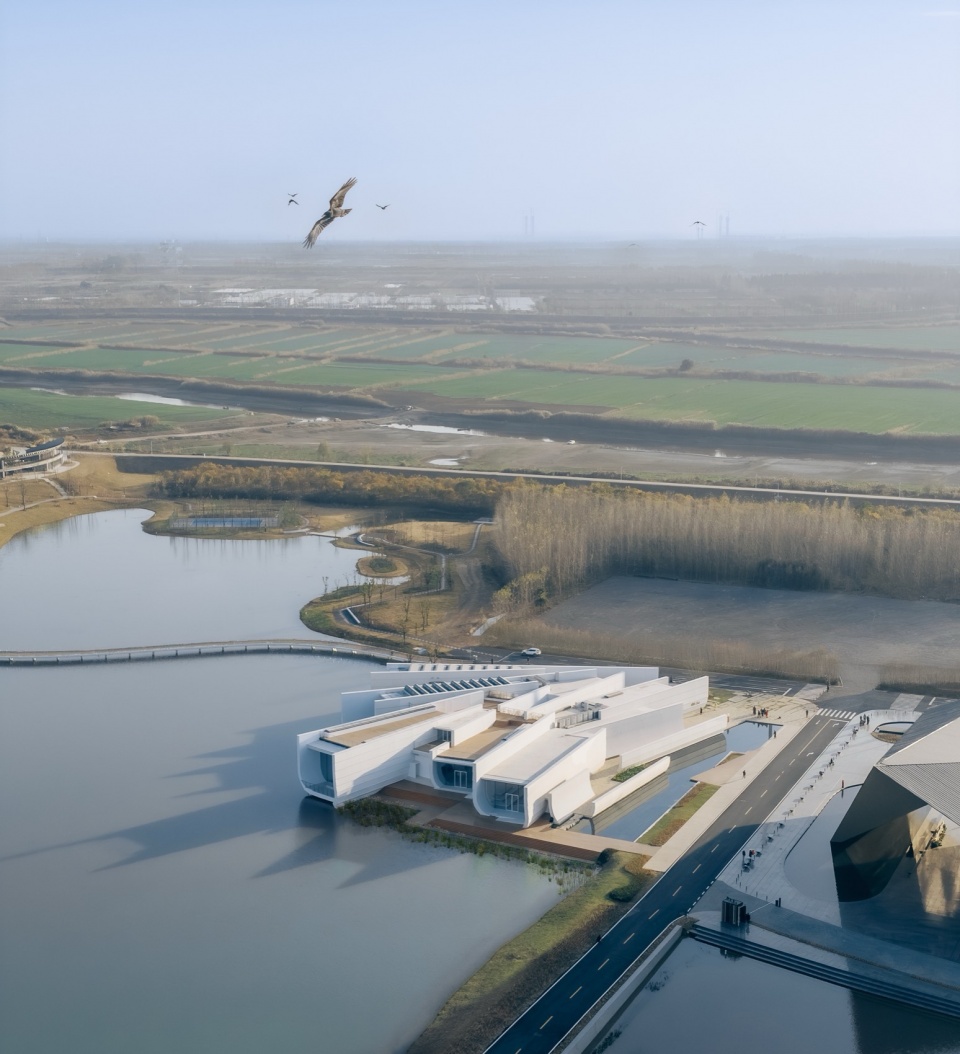 Chenhu Wetland Art Center by Trace Architecture Office