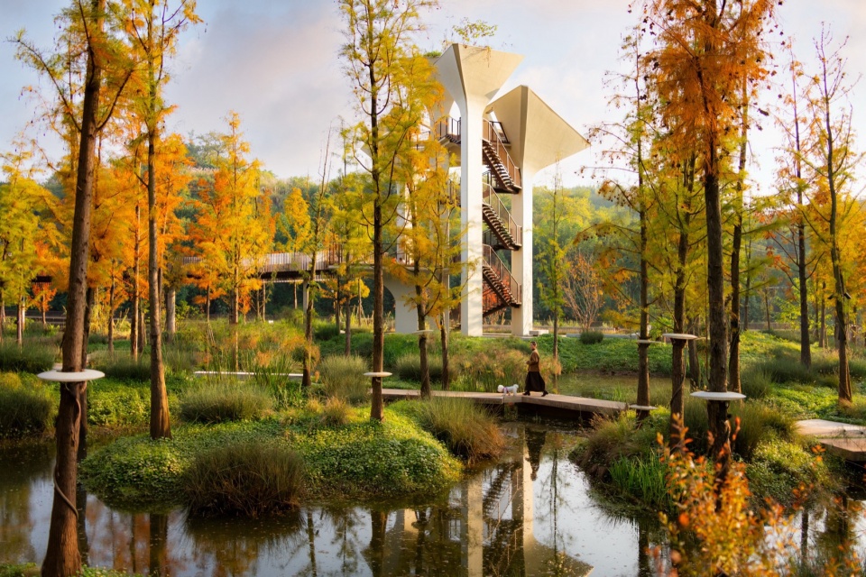 Yuantan Park at Luxeriver Chongqing by WTD GROUP