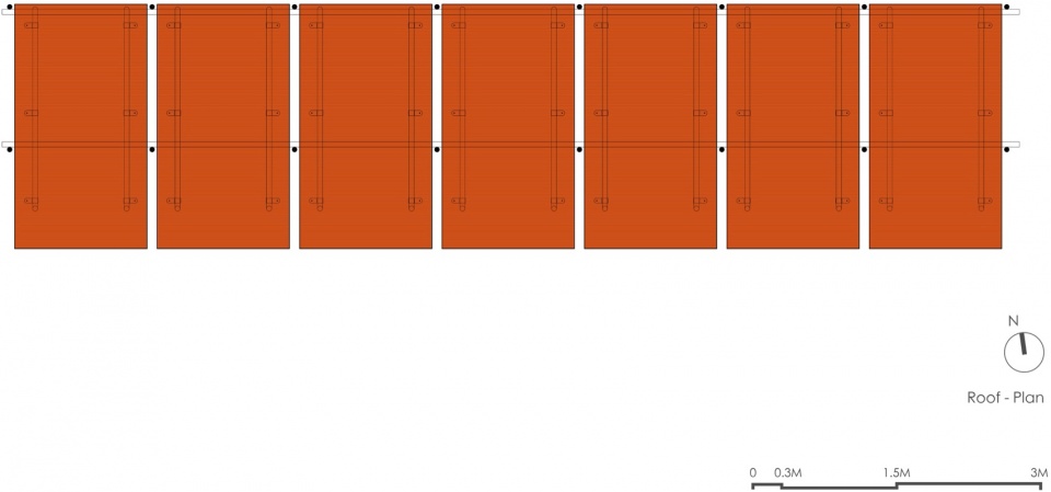 orange fence by tag