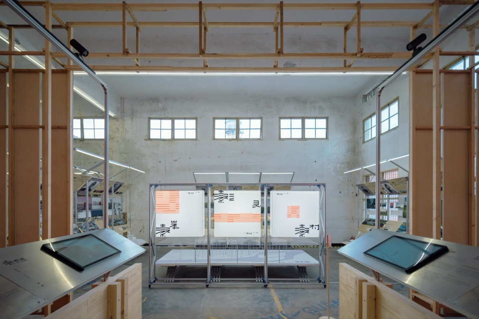 Opening Retrospective Exhibition Project North Wing Space Design by fabersociety