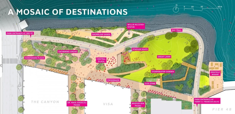 2025 asla urban design award of honor china basin park scape