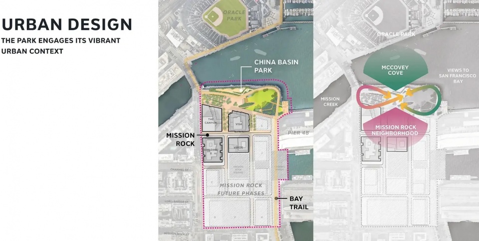 2025 asla urban design award of honor china basin park scape