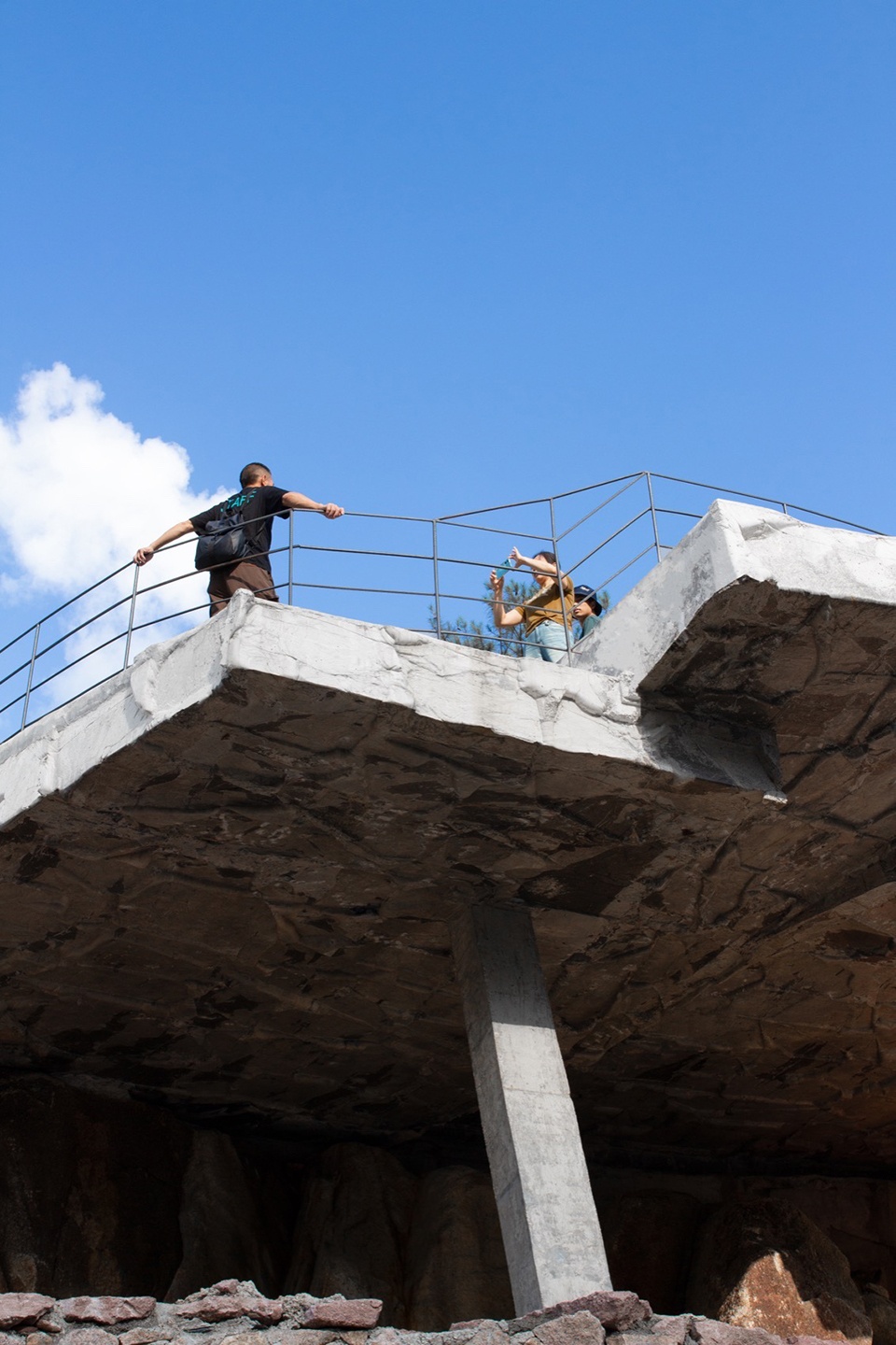 Moon Bay Waterfall Viewing Platform by CLAB Architects