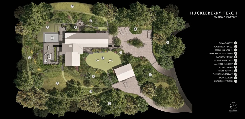 2025 asla residential design award of honor huckleberry perch matthew cunningham landscape design