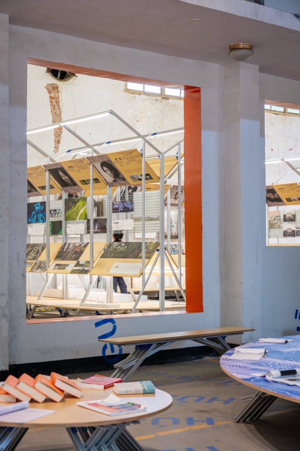 Opening Retrospective Exhibition Project North Wing Space Design by fabersociety