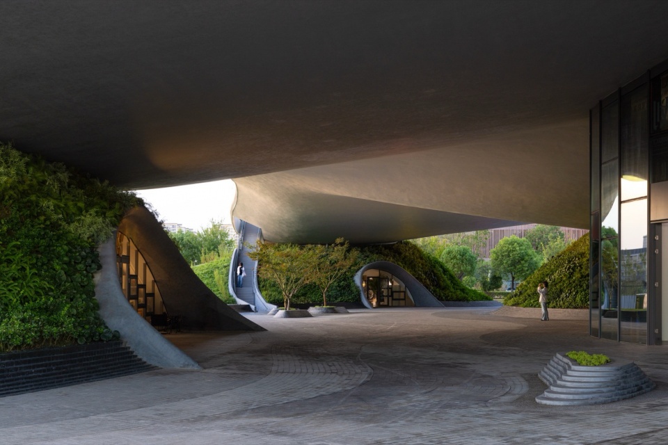 Wave Cube The Future Academy of Three Body Problem by SAO