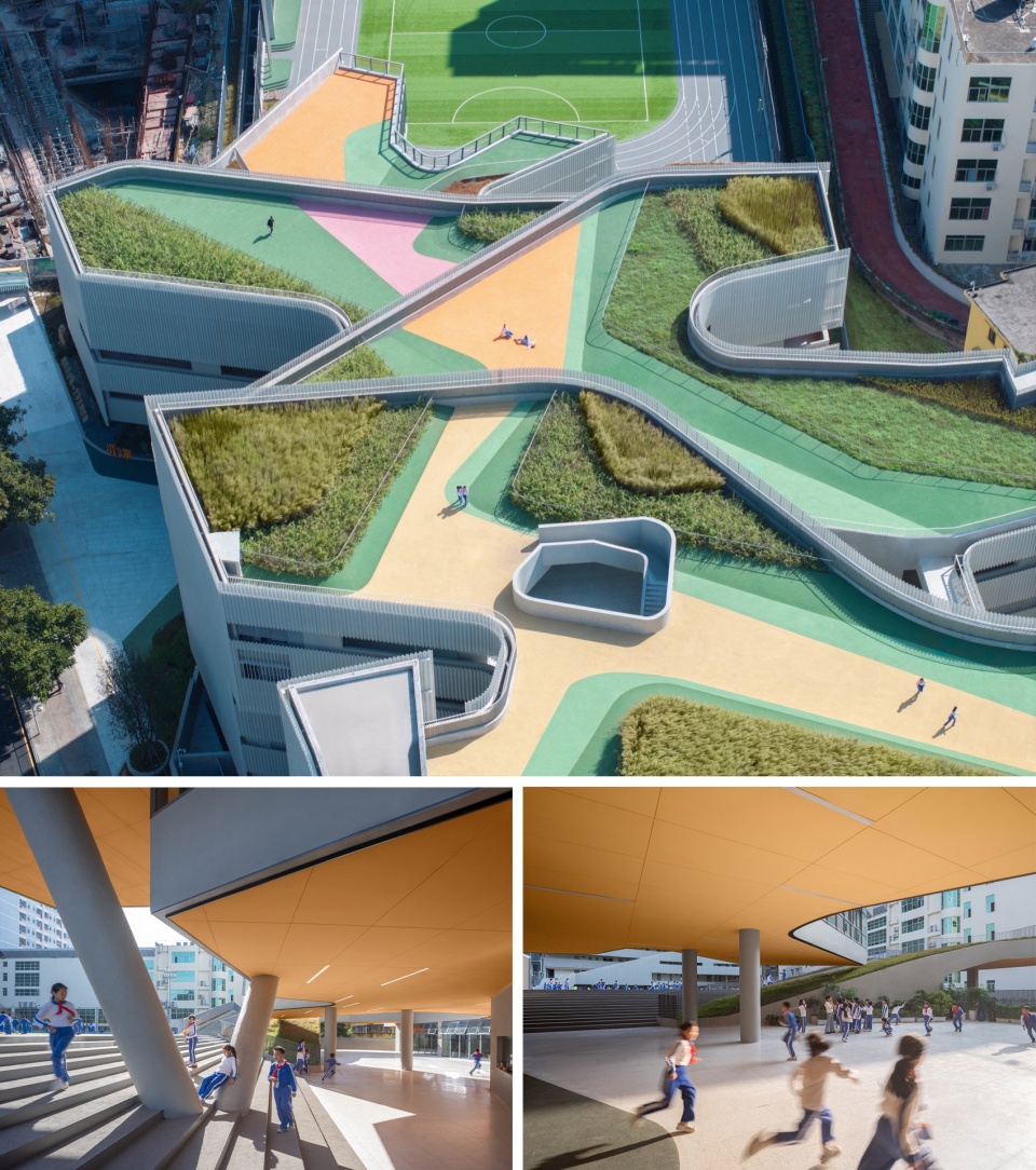 Cuizhu Foreign Language School by Studio Link Arc 拷贝