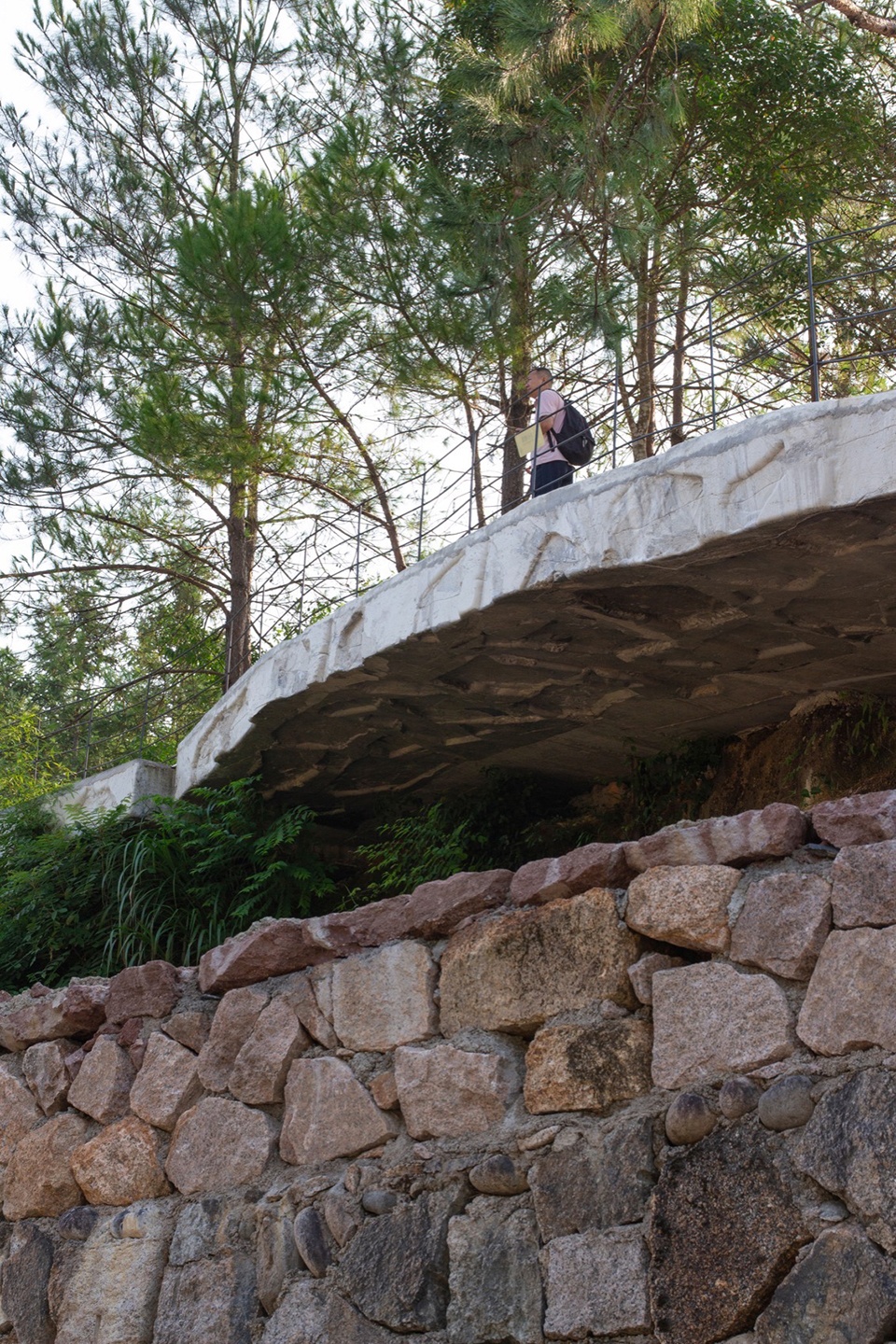 Moon Bay Waterfall Viewing Platform by CLAB Architects