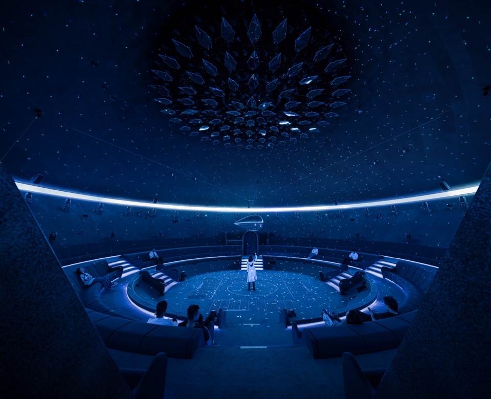 Wave Cube The Future Academy of Three Body Problem by SAO