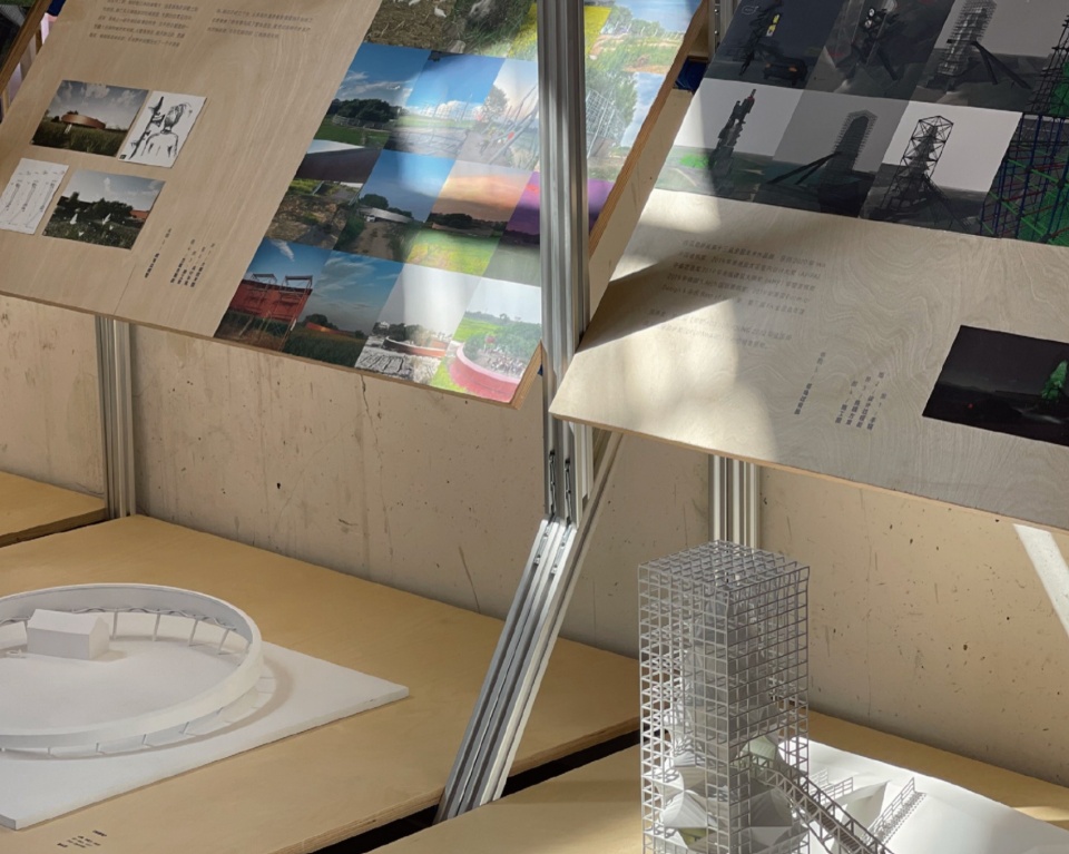 Opening Retrospective Exhibition Project North Wing Space Design by fabersociety