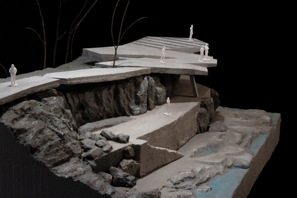 Moon Bay Waterfall Viewing Platform by CLAB Architects