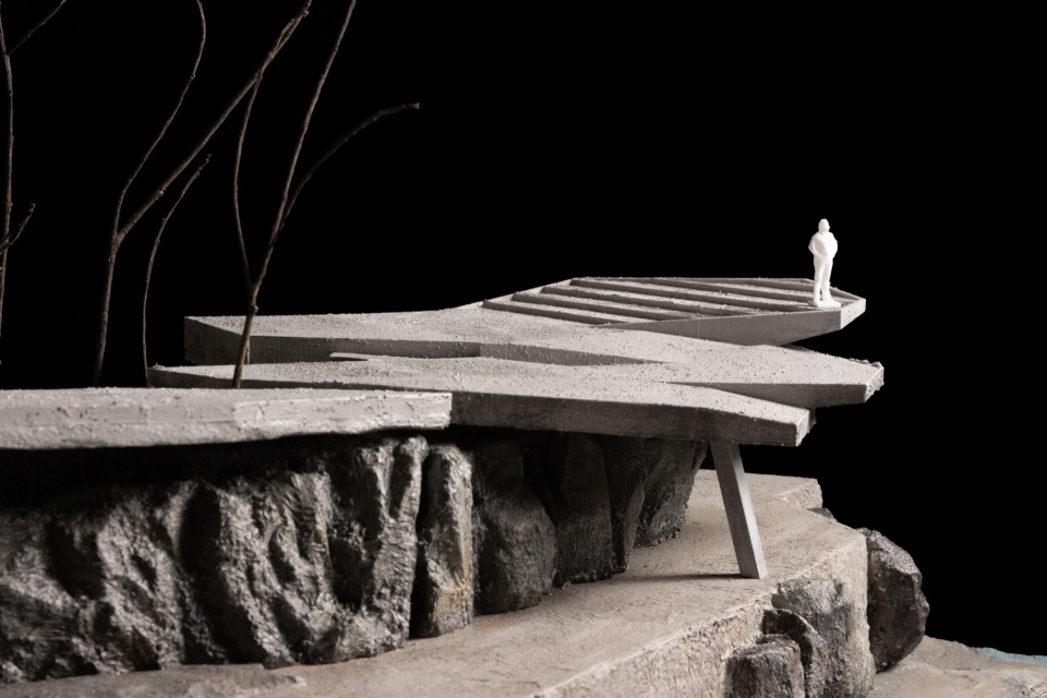 Moon Bay Waterfall Viewing Platform by CLAB Architects