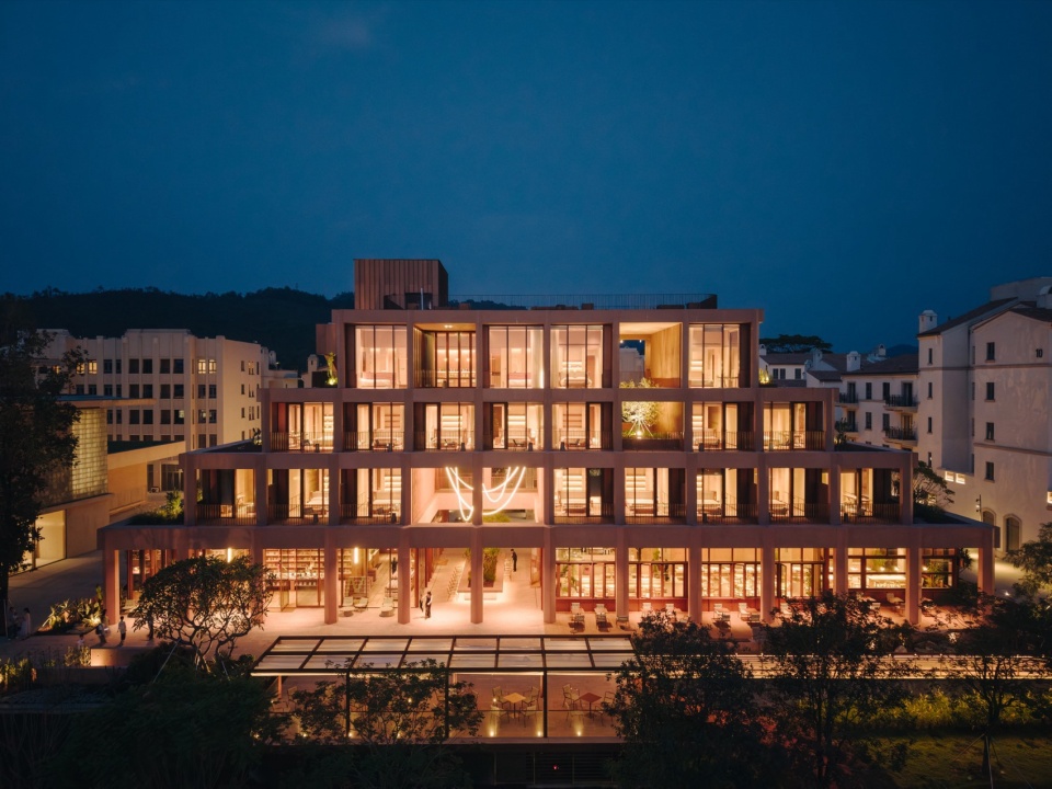 Authors Room Hotel Aranya Jiulong Lake by BLUE Architecture Studio