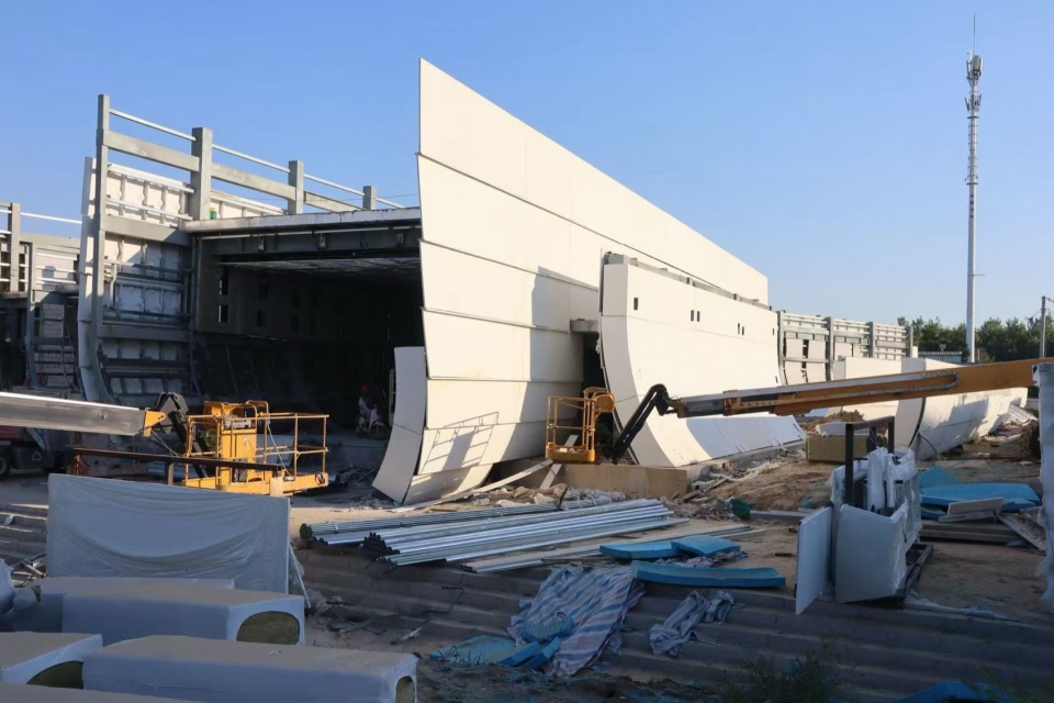 Chenhu Wetland Art Center by Trace Architecture Office