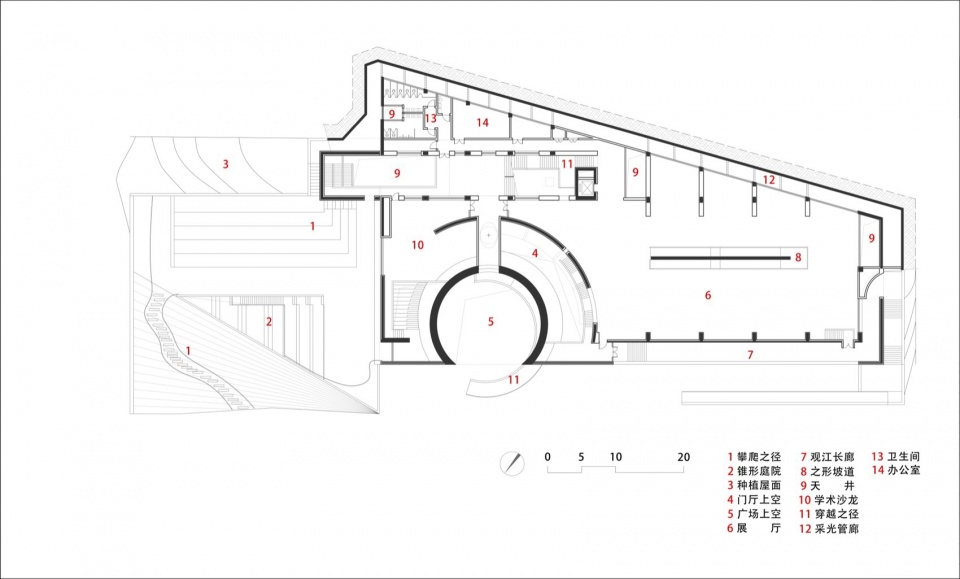 Yiyang Sanzhou Cultural Square by Regional Studio