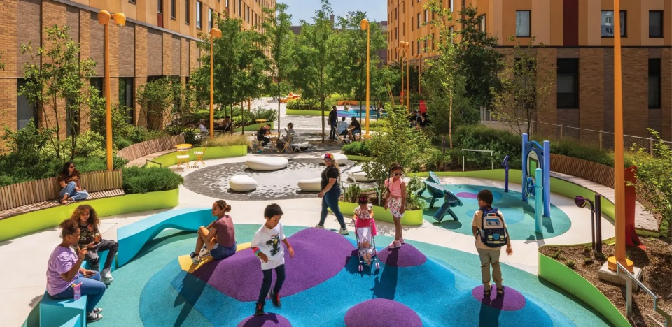 2025 asla residential design award of honor sendero verde aecom laud nyc