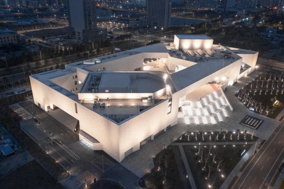 Theater of Haimen Cultural Center by Architects Engineers co ltd of Southeast University
